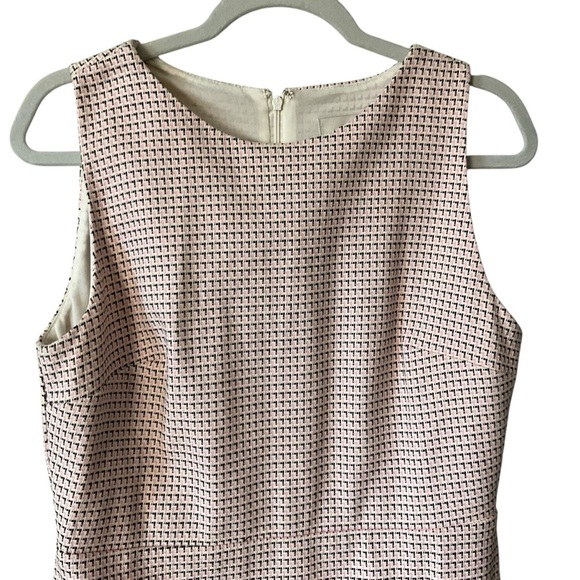 Ann Taylor Textured Cream Mini Dress - Picture 5 of 10